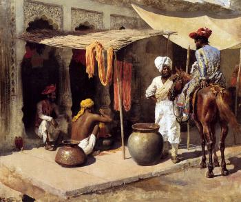 埃德溫 羅德 威尅斯 Outside an Indian Dye House 埃德溫 羅德 威尅斯 Outside an Indian Dye House